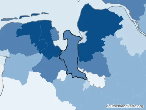 Vorschau: Altersstruktur vom Landkreis Wesermarsch