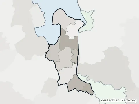 Vorschau: Verwaltungsgliederung vom Landkreis Wesermarsch