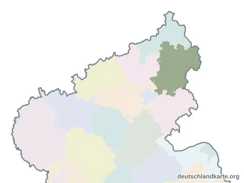 Vorschau: Karte im Bundesland vom Westerwaldkreis