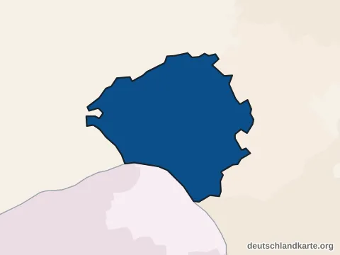 Vorschau: Einwohnerkarte von der kreisfreien Stadt Wiesbaden
