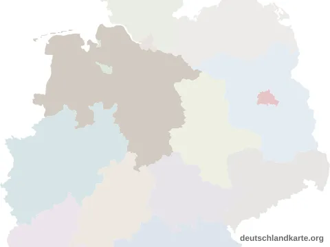 Vorschau: Lagekarte vom Landkreis Wolfenbüttel