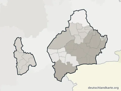 Vorschau: Verwaltungsgliederung vom Landkreis Wolfenbüttel