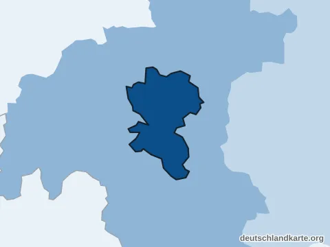 Vorschau: Bevölkerungsdichte von der kreisfreien Stadt Würzburg