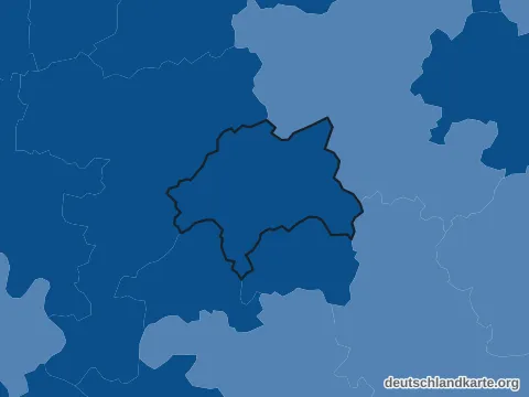 Vorschau: Bevölkerungsdichte von der kreisfreien Stadt Wuppertal