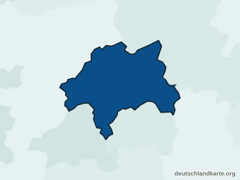 Vorschau: Einwohnerkarte von der kreisfreien Stadt Wuppertal