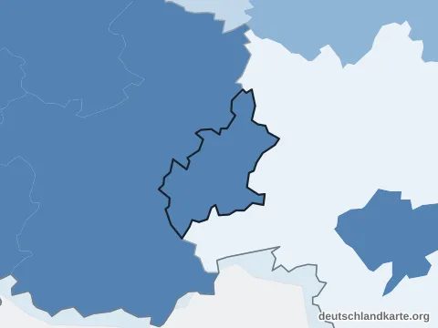 Vorschau: Bevölkerungsdichte von der kreisfreien Stadt Zweibrücken